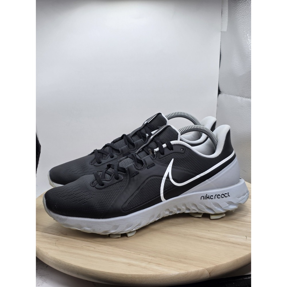 Men's Size 9.5 - Nike React Infinity Pro Golf Shoes Black CT6620 004